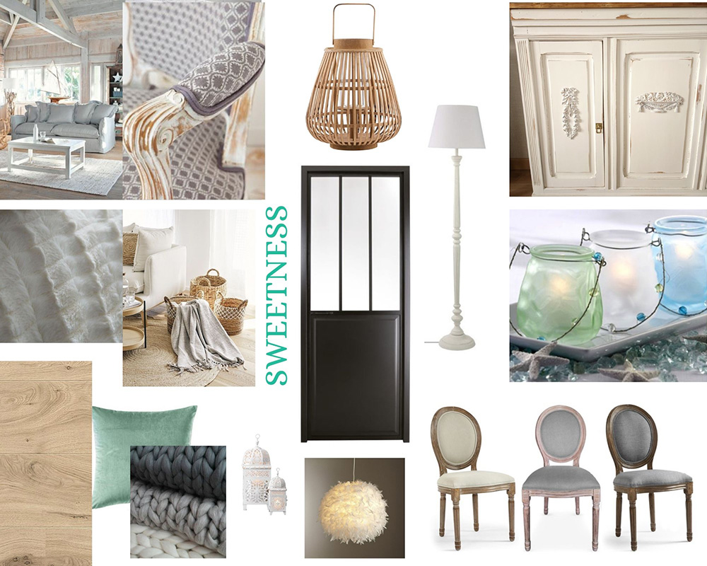 Moodboard décoration saint hilaire de riez